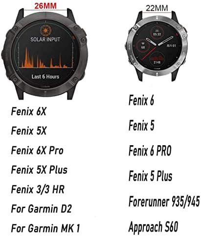 DFAMIN 26mm 22mm gyorskioldó Watchband A Garmin Fenix 6X 6X Pro 935 3HR Bőr Easyfit Csukló Pánt a Fenix 6 6 Pro 5 5X Plusz