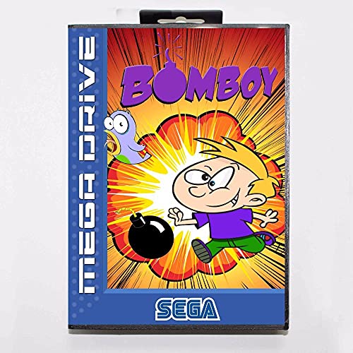 Samrad A Bomboy 16 Bit MD Játék Kártya Kiskereskedelmi Doboz Sega Megadrive/Genesis