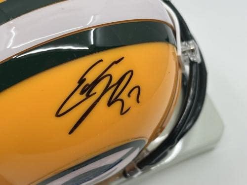 Eddie Lacy Green Bay Packers Aláírt Autogramot Mini Sisak PSA DNS - Dedikált NFL Sisak