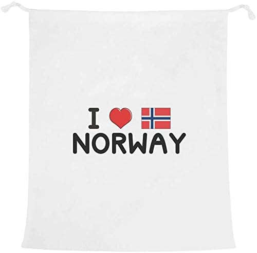 Azeeda 'Szeretem Norvégia' Mosoda/Mosógép/Tároló Táska (LB00021630)