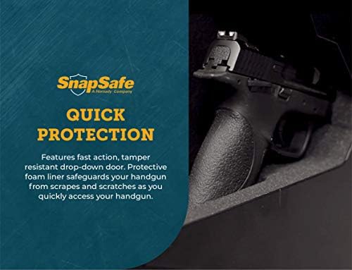 SnapSafe Drop Box-Kezelő Vault – Kezelő Kézifegyver Biztonságos Kézifegyver – 4-6 Billentyűzet Bejegyzés a Tartalék Kulcsok