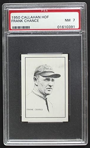 1950-ben Callahan Hall of Fame Frank Esélyt Chicago Cubs (Baseball Kártya) PSA a PSA 7.00 Cubs