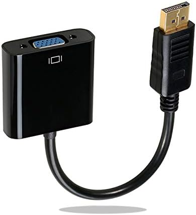 HONSHEN DisplayPort-VGA Adapter, 5 Csomag DP-VGA Átalakító Férfi-Nő Aranyozott Kábel a Lenovo, Dell, HP, ASUS, chromebox eszköze