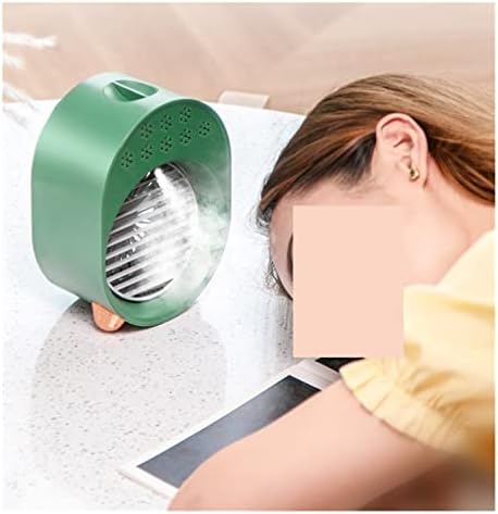JKYYDS Fan - USB Kis Ventilátor Asztali Mini légkondícionáló Office Asztali Ventillátort Néma Párásítás Spray Hallgató Kollégiumi (Szín :