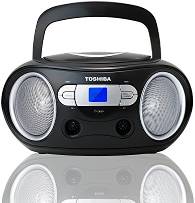 Toshiba TY-CRS9 Hordozható CD-Boombox a AM/FM Sztereó, Aux Bemenet