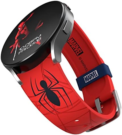 MARVEL - Spider-Man Insignia Samsung Smartwatch Zenekar – Hivatalosan Engedélyezett (vigyázz, nem tartozék) - 20mm
