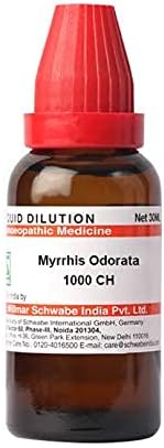 Dr. Willmar a Csomag India Myrrhis Odorata Hígítási 1000 CH Üveg 30 ml Hígító