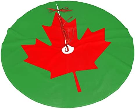 Karácsonyfa Szoknya, 30-48 Hüvelyk Zászló Kanada Fa Mat a Karácsonyi Dekorációk, karácsonyi Parti Díszek