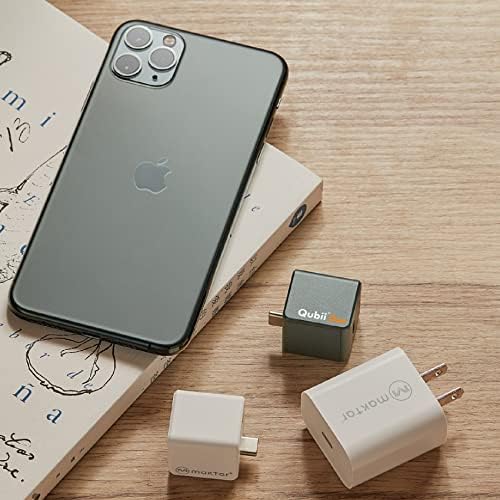 MAKTAR Qubii Duo USB-Flash-Meghajtó(Fehér Nélkül microSD), Automatikus Erősítés Töltés Közben Mpi Hitelesített Kompatibilis az iPhone/iPad/Android,