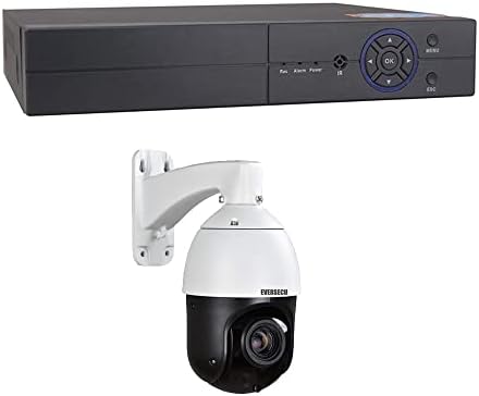 1set 4 CSATORNA 5-in-1 CCTV Kamerák, DVR + 1db 30X 2MP Analóg PTZ Dome Kamera