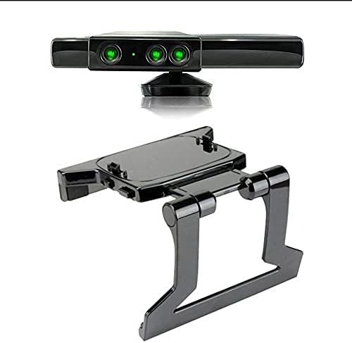 WALNUTA Tartós Használatra Fekete Műanyag TV Csipesz Csipesz Mount Szerelhető Tartót Alkalmas a Microsoft 360 Kinect Érzékelő