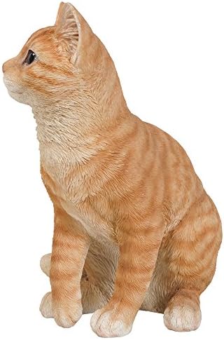 Csendes-óceáni Ajándéktárgyak Reális Látszó vörös Cirmos Macska, Cica Gyűjthető Figura Csodálatos Részlet Üveg Szeme Kézzel