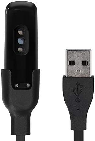 kwmobile Töltő Kábel Kompatibilis a Becsület Zenekar 3e / 4 Futás - Töltő Smart Óra USB Kábellel - Fekete
