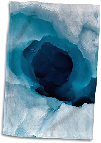 3dRose Antarktiszon. Közeli művészi mintát egy jéghegy. - Törülközők (twl-225298-3)