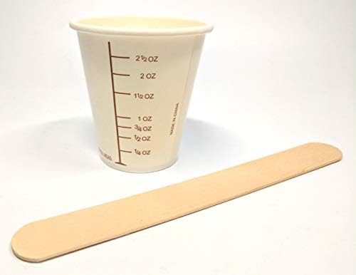 NSI Kis Tétel Keverés Készlet: 50 Végzett Csésze 50 Tapad a Festék, Műgyanta, Epoxi