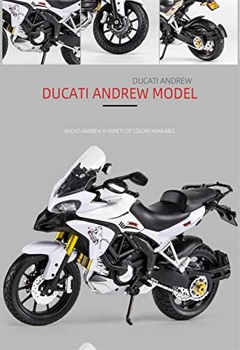 APLIQE Modell Járművek 1/12 Ducati Multististrada 1200 Enduro Verseny Alufelni Motor Szimuláció, Fém Motoros Modell Király Modell