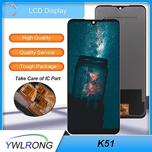 YWLRONG LG K51 LCD K500 K500UM K500KM K500MM LMK500MM Érintőképernyős Monitor LG K51 LCD-kijelző Csere-Javító készletet, majd a Telefon Robbantási