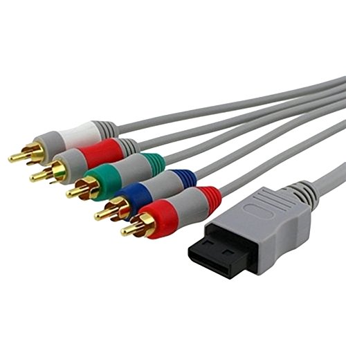 Hi-pláza Prémium Komponens Audio Video Kábel kompatibilis a Nintendo Wii / Wii U, hogy HDTV EDTV
