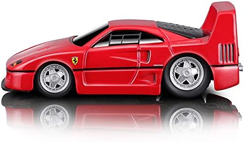 Ferrari F40 Piros 1/64 Fröccsöntött Modell Autó, Izom -, Gépek 15558