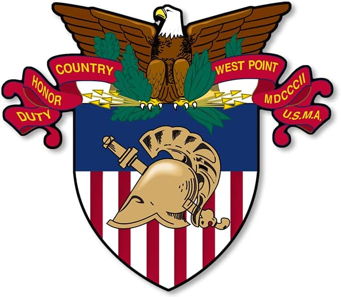 A West Point-Matrica, Kötelesség, Becsület, Ország Kötelessége, Matrica, Katonai Iskola Insignia Vinil az Autók, Teherautók