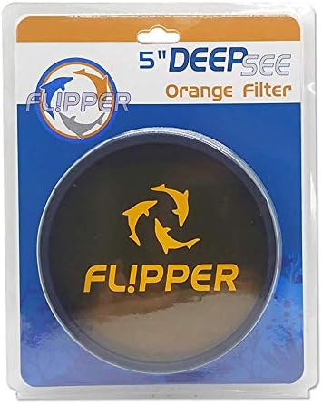 FL!PPER DeepSee Akvárium Nagyító Mágneses Viewer & Narancs Szűrő-Lencse – akvárium Nagyító – Mágneses Nagyító Ideális Fotózás -