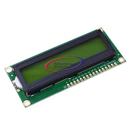 1602 16x2 LCD Modul Pajzs Sárga-Zöld Háttérvilágítás, LCD Kijelző Modul