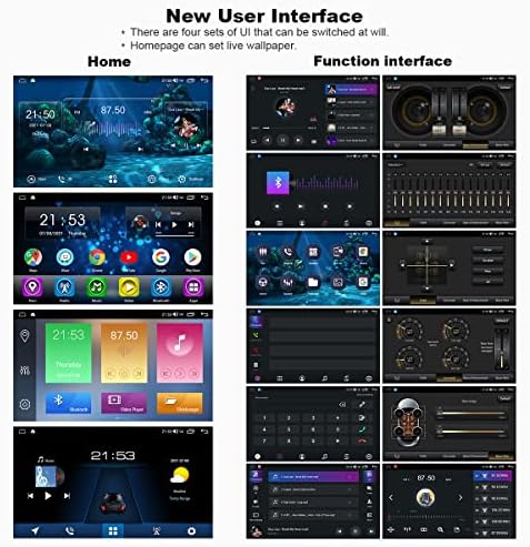 Joying 10.5 Érintőképernyő Dupla Din autórádió Android 10.0 Autó Rádió, Autó, Zene, Média, 1280 x 720P Beépített Bluetooth