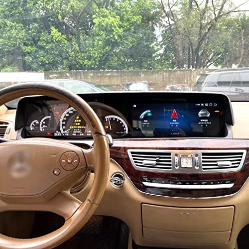 ZWNAV Android 10 osztott Képernyő Autó Hifi a Mercedes-Benz S350/300L/600/400 2005-2013 Autó GPS Navigációs fejegység, Bluetooth