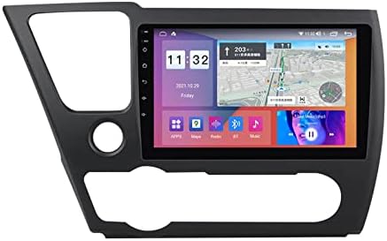 Android 12 autóhifi, a Honda Civic 2013- 9 Hüvelykes Érintőképernyő Autó Rádió, GPS Navigáció/Bluetooth kihangosító/Fm Rádió, Multimédia