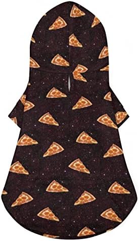 Pizza Galaxy Macska Egy Darab Póló Divatos Kutya ruha Sapka Kisállat Kiegészítők