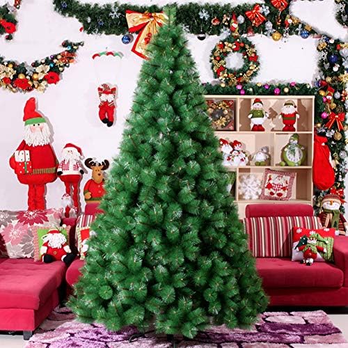 13.1 FT Luxus Mesterséges karácsonyfa, Prémium Környezetbarát Hosszú Tű Karácsony Fa Összecsukható Fém Állvány Karácsonyra, karácsonyi
