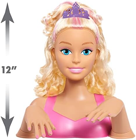 Barbie Egyszarvú Fél 27-darab Deluxe Stílus Fejét, Szőke Haja, Mintha Játszani, az Exkluzív