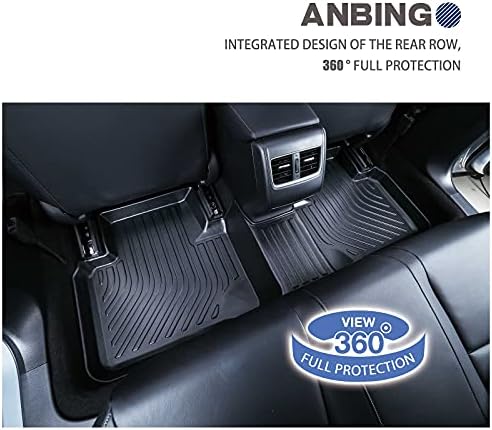 ANBINGO Szőnyegek Egyedi Alkalmas Chevrolet Traverse 2023 2022-2018 (csak a 7 ülés) Minden Időjárási Védelem TPE, nagy teherbírású Padló