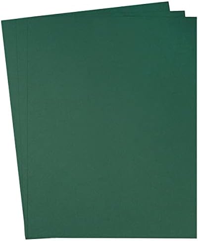 30 lap Sötét Zöld Karton, Papír, 8 1/2 × 11 Hüvelyk Vastag Papír a Kézműves, DIY Kártyák, Meghívók (Sötét Zöld)