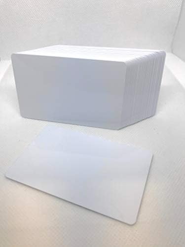 1000 CR80 30Mil Fehér PVC Műanyag Hitel, Ajándék, Fénykép-AZONOSÍTÓ Kártyák HiCo Mágneses Csík Mag
