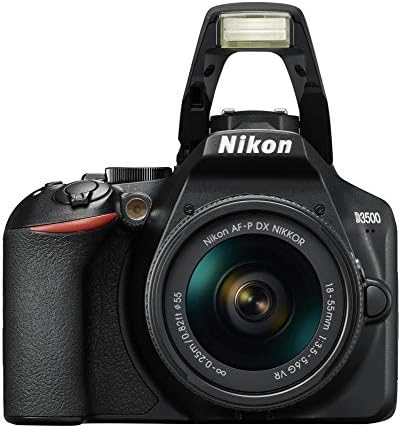 Nikon VBA550K001 D3500 + AF-P DX 18-55 VR Kit Fekete