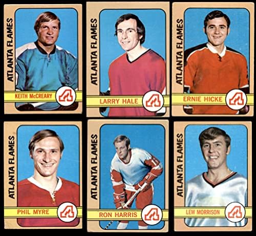 1972-73 Topps Calgary Flames Közelében Csapat készen áll Calgary Flames (Set) JÓ Lángok