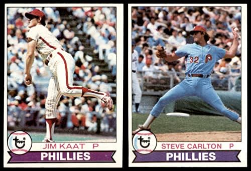 1979 Topps Philadelphia Phillies Közelében Csapat készen áll Philadelphia Phillies (Set) EX/MT Phillies