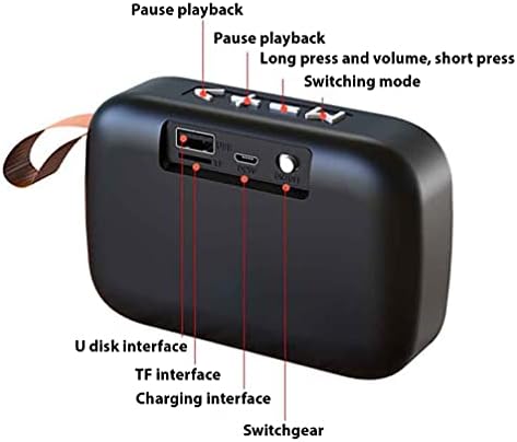 Tek Styz Hangszóró Kompatibilis A Bose Soundlink Micro Narancssárga Anyag Design 3W Játékidő 6H Beltéri, Kültéri Utazási (PIROS)