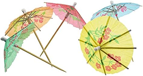 Yuyuvan Hawaii Esernyő Koktél Csákány 4inch Papír Napernyő Stick Elég Sokáig Helyezze be Gyümölcs Maradjon Nyitva Simán Nem Ragadt Hozza Hidegvérrel