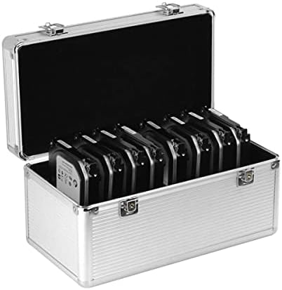 TKFDC Alumínium Védelem Bőrönd 8 X 3.5 & 6 X 2,5 Hüvelykes Merevlemez-Meghajtó