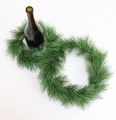 NC Karácsonyi Dekoráció PVC Fenyő a Tű Gyűrű karácsonyfa Anyag Asztal berendezett Zöld Karácsony Hosszú Szőlő Karácsonyi Kör Nagy