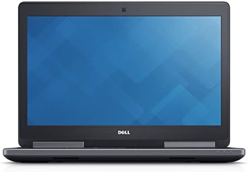 Dell Precision M7520 Intel Core i7-7700HQ X4 2,8 GHz-es, 32 GB 512 gb-os SSD, Fekete (Felújított)