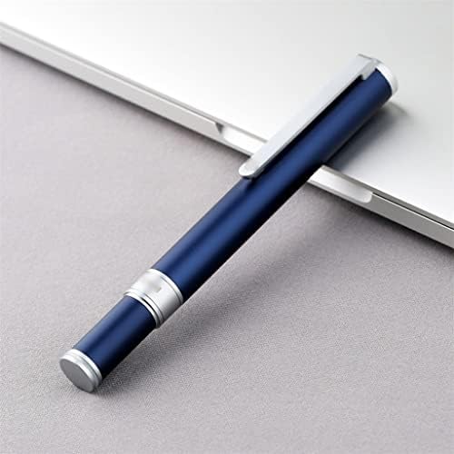 UYSVGF Mini Ezüst Fountain Pen 0,5 mm Zsebében Rövid Tinta Pem az Office Üzleti