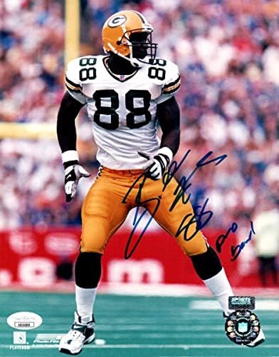 Bubba Franks Aláírt Dedikált 8X10 Fotó Packers 88 Pro Bowl SZÖVETSÉG AB54899 - Dedikált NFL-Fotók