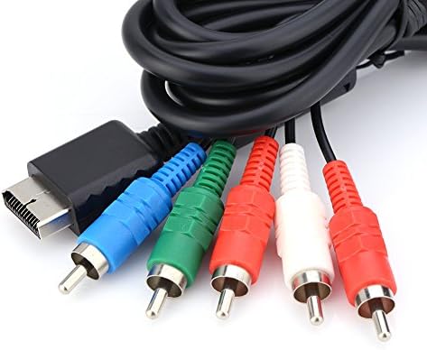 Audio Kábel PS3 Audio Kábel PS2 Audio Kábel, Audio Kábel, Csatlakozás HDTV vagy EDTV Sony Playstation, PS2, PS3