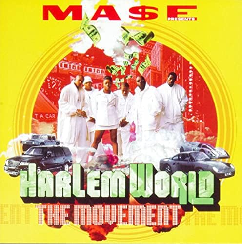 Mase Bemutatja a Harlem Világ Poszter Lapos 1999-Ben A Mozgalom Album Promóció 12 x 12
