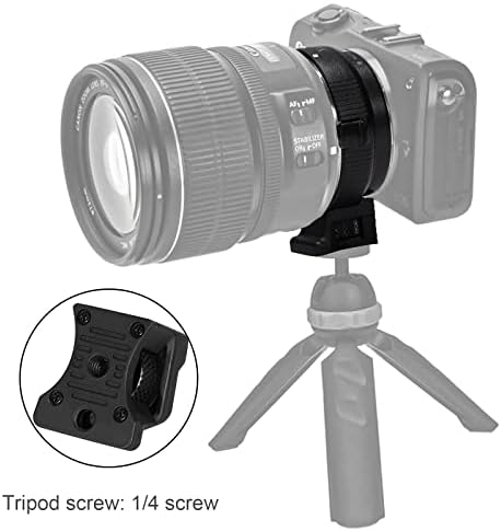 Xuerebs EF-EOS M-Auto-Fókusz Mount Adapter Kompatibilis az EF/EF-S Objektív Canon EOS M (EF-M-Hegy) tükör nélküli Fényképezőgép Objektív