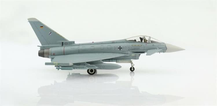 Hobbi Mester EUROFIGHTER Typhoon EF-2000 31 17, TAKTLWG 31 BOELCKE, Luftwaffe, 2019 Limited Edition 1/72 FRÖCCSÖNTÖTT Repülőgép Előre