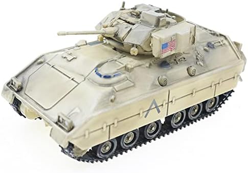 TECKEEN 1:72-es Alufelni MINKET M2 Bradley Gyalogsági harcjármű Katonai Járművek Tank Modell Tartály Katonai Tudományos Kiállítás Modell
